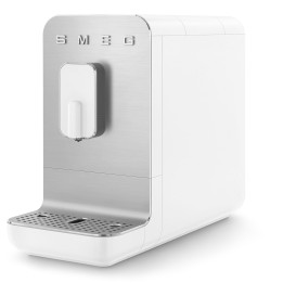 Machine à café expresso automatique avec broyeur intégré SMEG Blanc BCC11WHMEU | Ménachoc