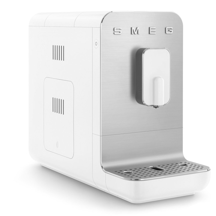 Machine à café expresso automatique avec broyeur intégré SMEG Blanc BCC11WHMEU | Ménachoc