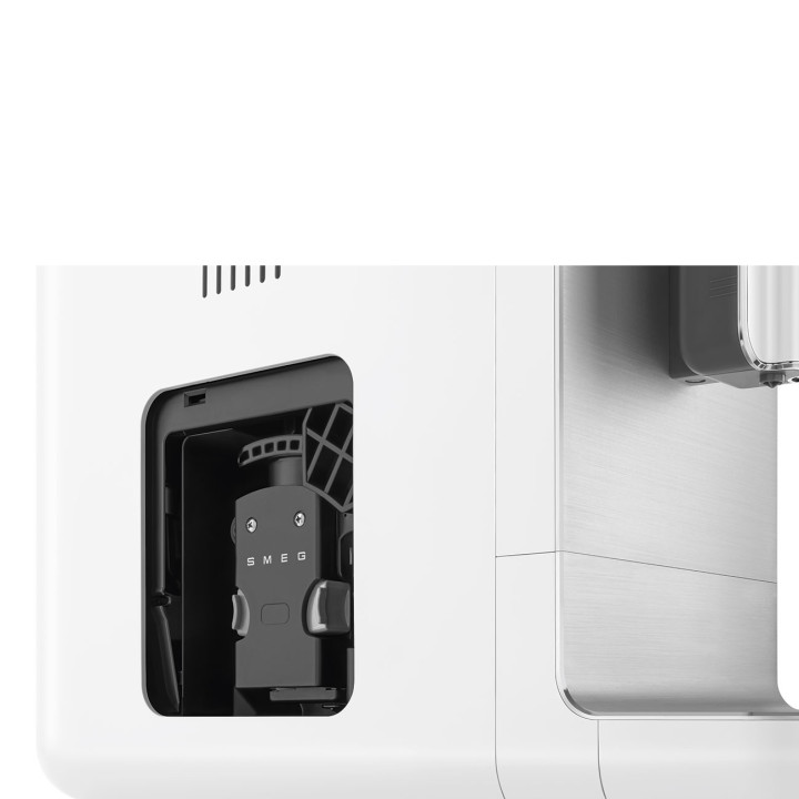 Machine à café expresso automatique avec broyeur intégré SMEG Blanc BCC11WHMEU | Ménachoc