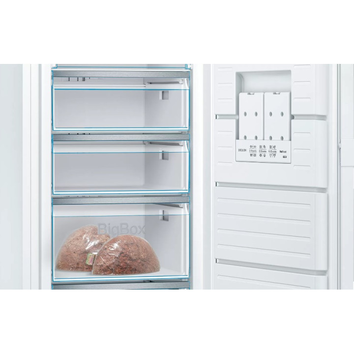 Congélateur armoire BOSCH Série 6 GSN58EWDV | Ménachoc