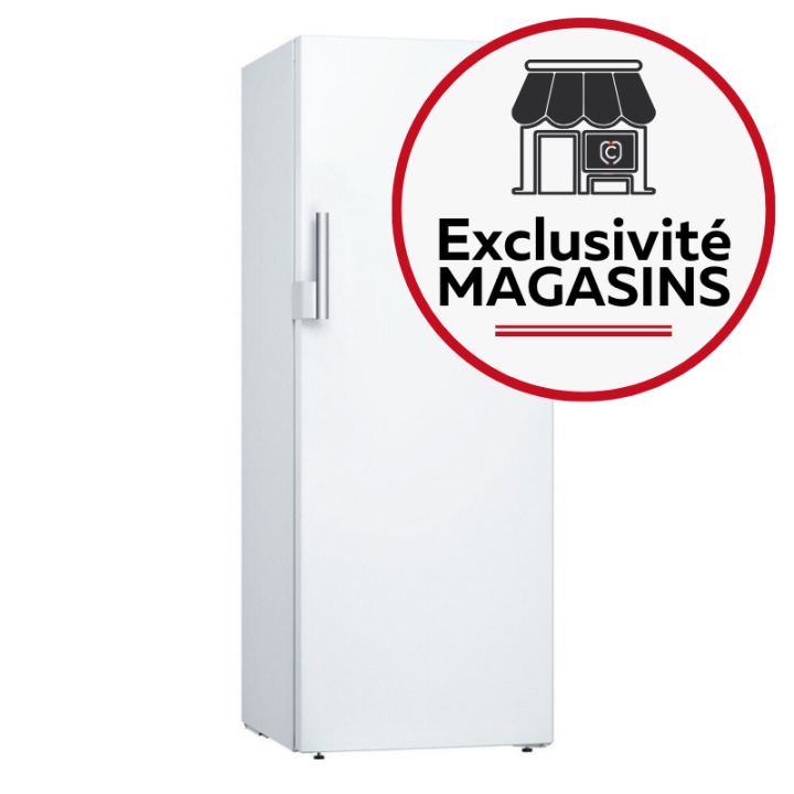 Congélateur armoire BOSCH Série 4 GSN29EWEV | Ménachoc