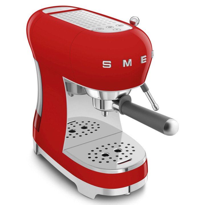 Machine à café Expresso manuelle SMEG ECF02RDEU