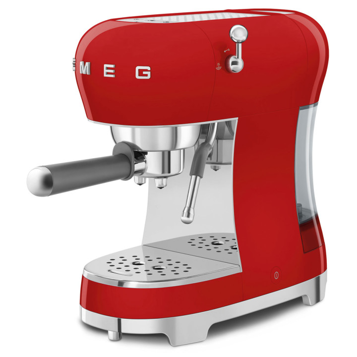 Machine à café Expresso manuelle SMEG ECF02RDEU