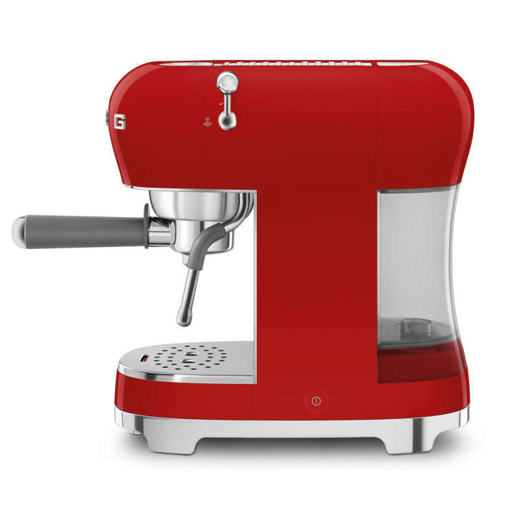 Machine à café Expresso manuelle SMEG ECF02RDEU