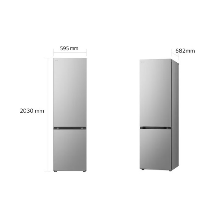 Réfrigérateur combiné LG GBV3200DPY | Ménachoc