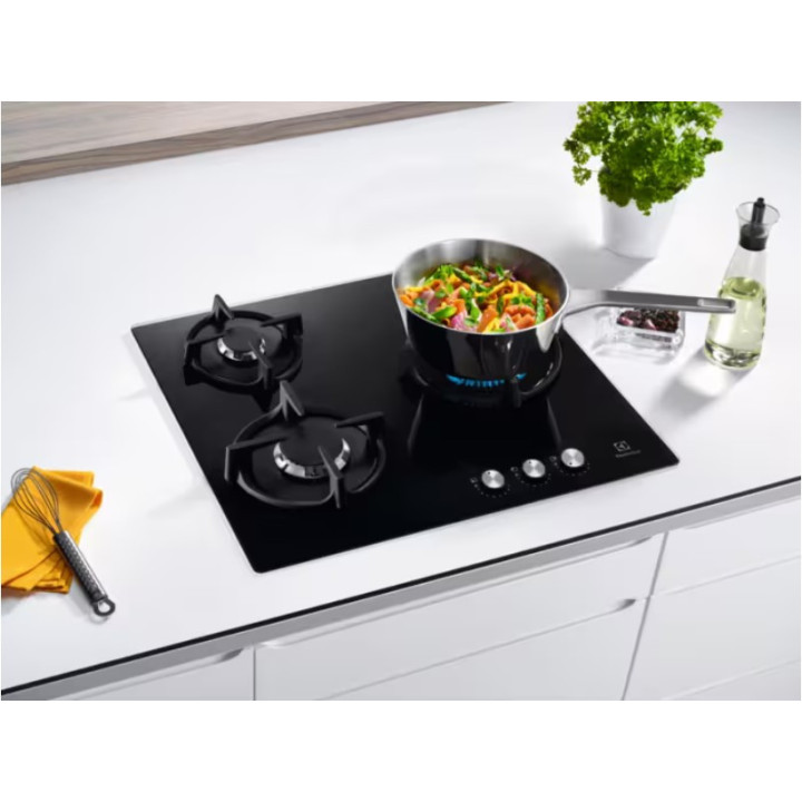 Plaque Gaz Série 600 ELECTROLUX KGE6633NOK 60cm | Ménachoc