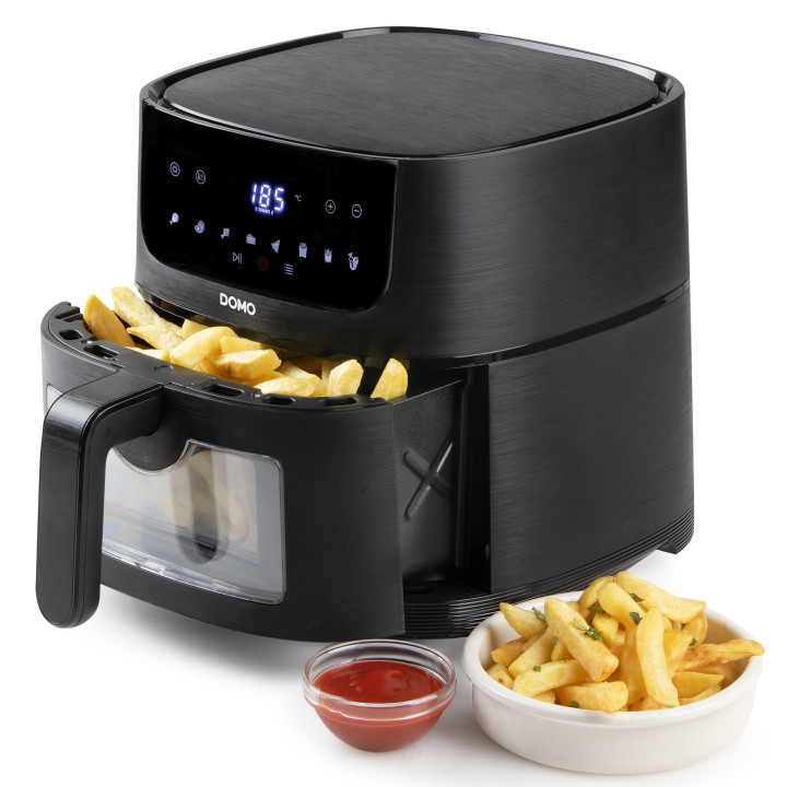 DELI-FRYER avec fenêtre de visualisation DOMO DO542FR 4L | Ménachoc