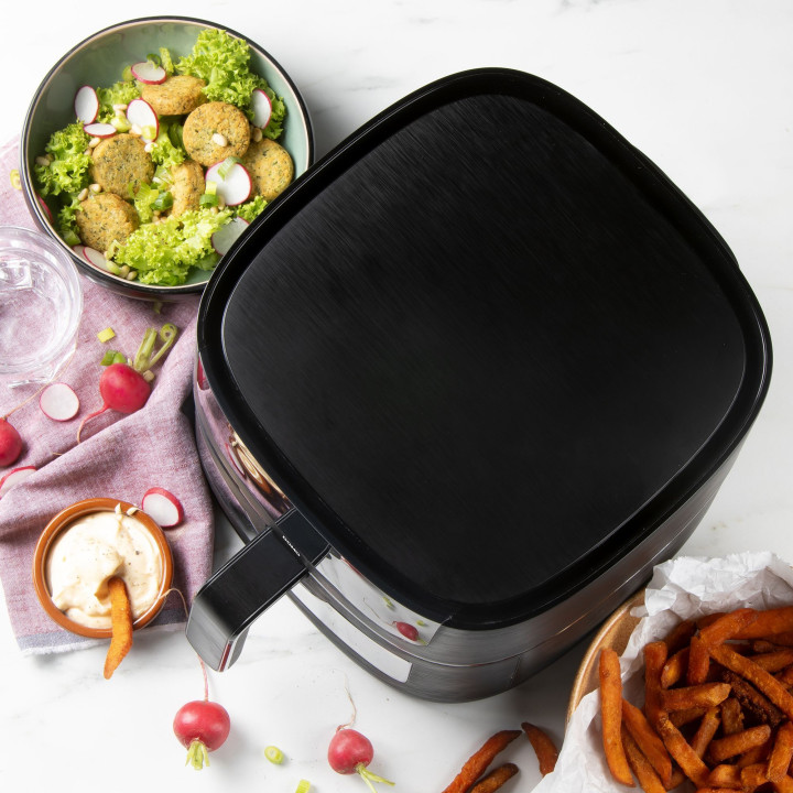DELI-FRYER avec fenêtre de visualisation DOMO DO542FR 4L | Ménachoc