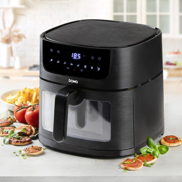 DELI-FRYER avec fenêtre de visualisation DOMO DO543FR 8L