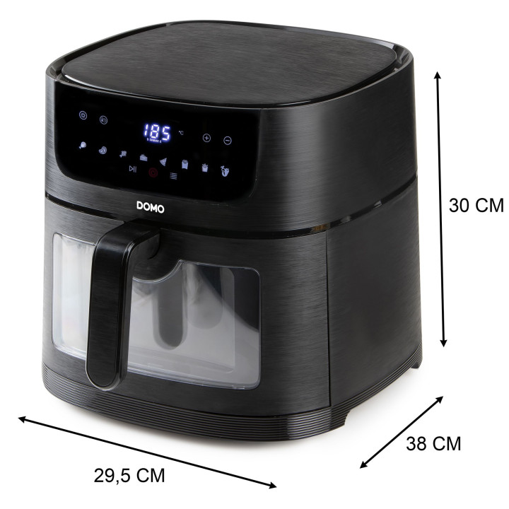 DELI-FRYER avec fenêtre de visualisation DOMO DO543FR 8L