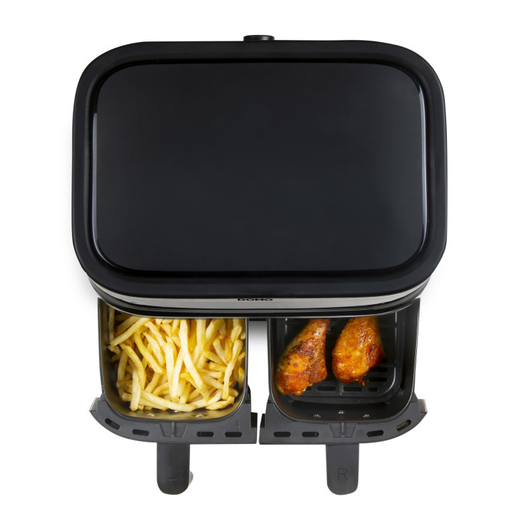 DELI-FRYER "double fry zone" DOMO DO537FR 2x4L | Ménachoc