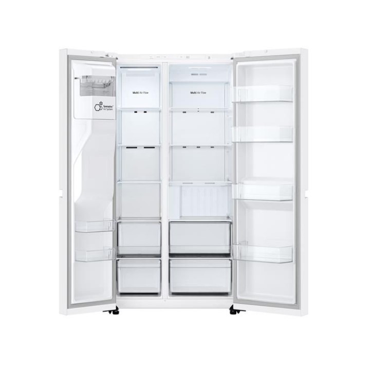 Réfrigérateur américain LG GSLC40SWPE Blanc | Ménachoc