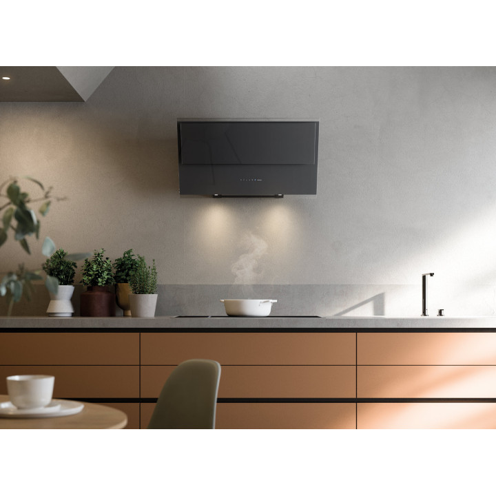 Hotte décorative FALMEC VERSO1440 Grise 85cm MURALE | Ménachoc