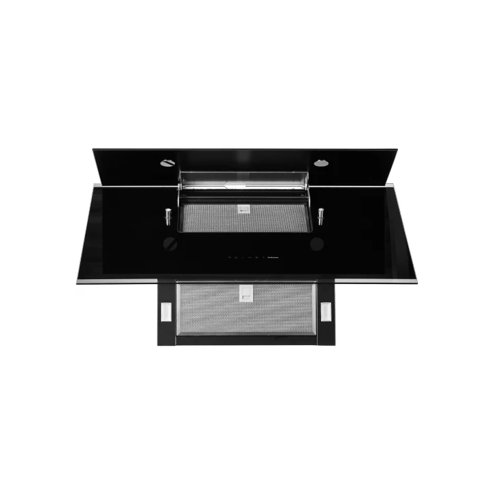 Hotte décorative FALMEC VERSO1420 Silence NRS Noire 85cm MURALE | Ménachoc