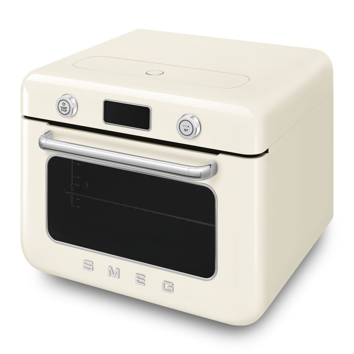 Mini four combiné vapeur pose libre SMEG COF01CREU | Ménachoc