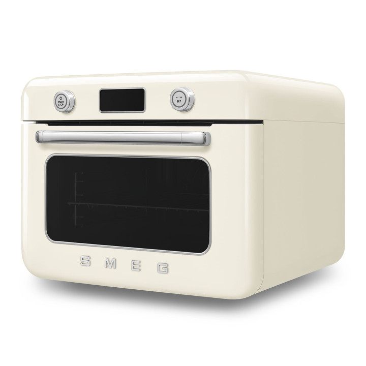 Mini four combiné vapeur pose libre SMEG COF01CREU | Ménachoc