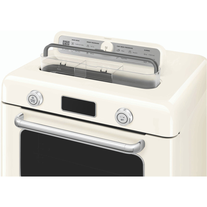 Mini four combiné vapeur pose libre SMEG COF01CREU | Ménachoc