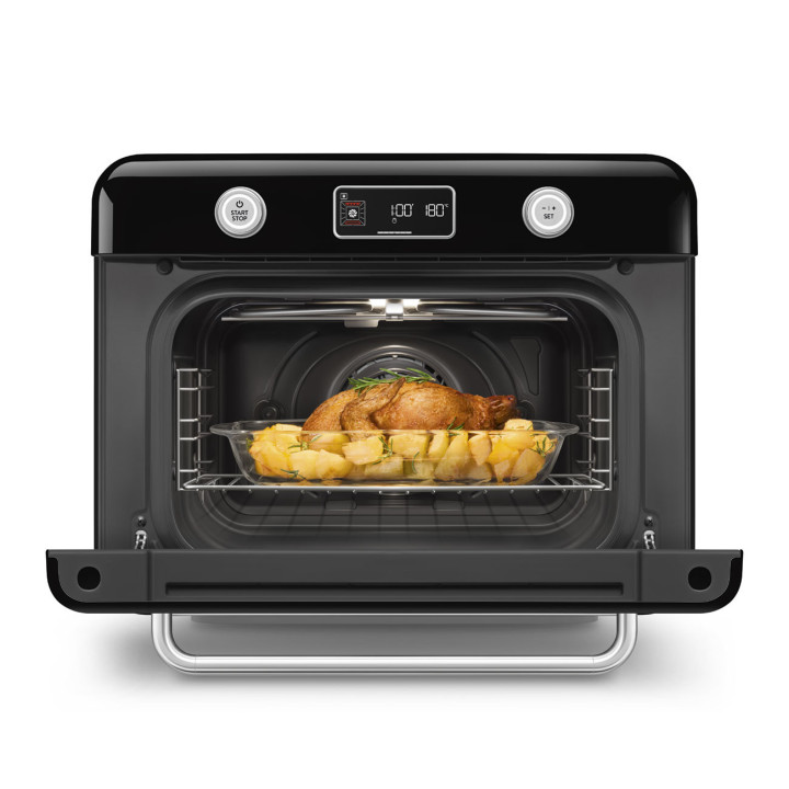 Mini four combiné vapeur pose libre SMEG COF01BLEU | Ménachoc