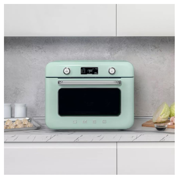 Mini four combiné vapeur pose libre SMEG COF01PGEU | Ménachoc