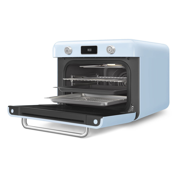 Mini four combiné vapeur pose libre SMEG COF01PBEU | Ménachoc