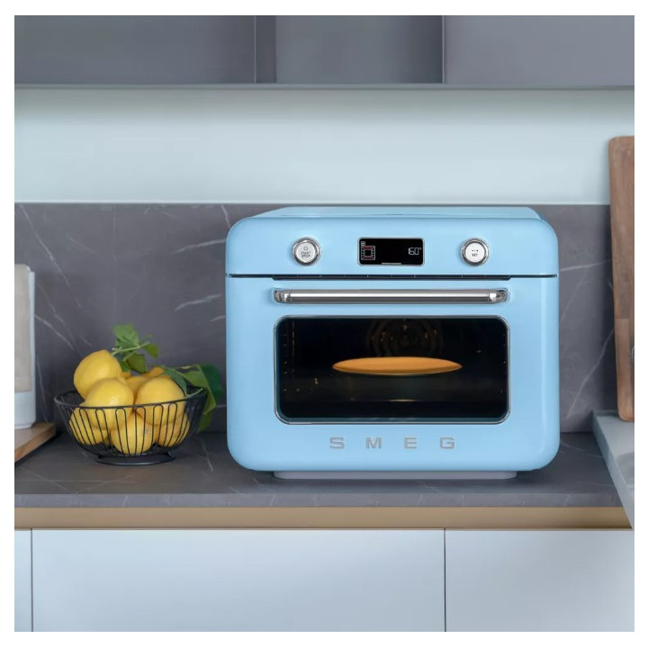 Mini four combiné vapeur pose libre SMEG COF01PBEU | Ménachoc
