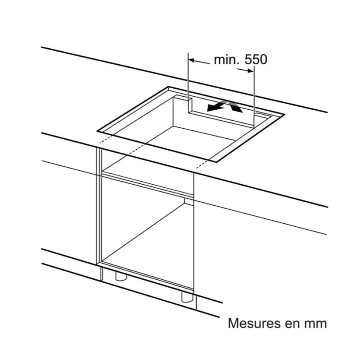 Table à induction Série 4 BOSCH PIJ631BB5M 60cm | Ménachoc