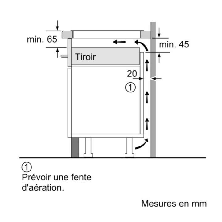 Table à induction Série 4 BOSCH PIJ631BB5M 60cm | Ménachoc
