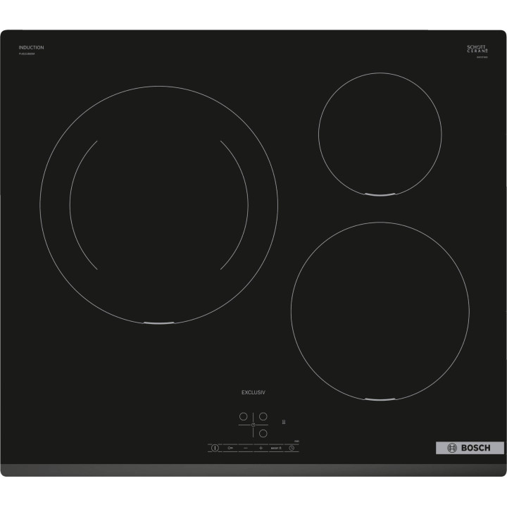 Table à induction Série 4 BOSCH PIJ631BB5M 60cm | Ménachoc