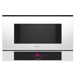 Micro-ondes intégrable Blanc SIEMENS BFL7221W1Série 8  | Ménachoc