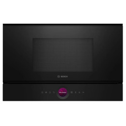 Micro-ondes intégrable Noir BOSCH BFL7221B1 Série 8 | Ménachoc
