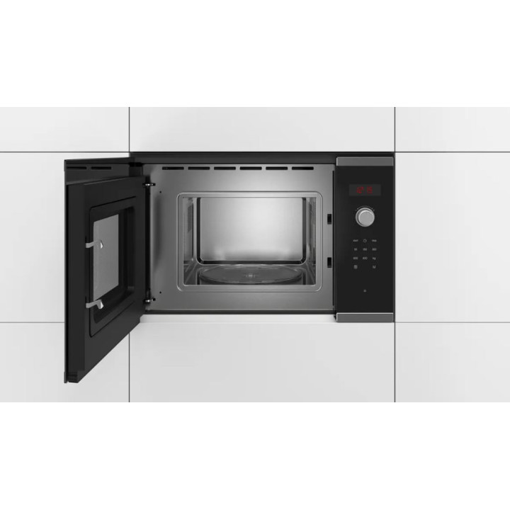 Micro-ondes intégrable BOSCH BFL523MS1F Inox Série 4  | Ménachoc