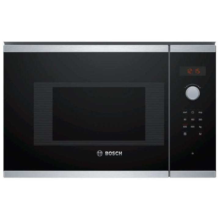 Micro-ondes intégrable BOSCH BFL523MS1F Inox Série 4  | Ménachoc