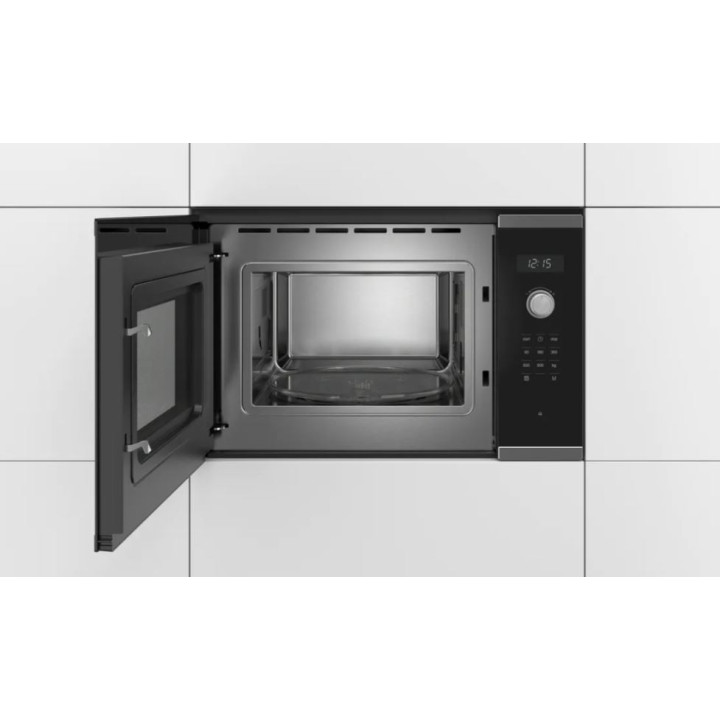 Micro-ondes intégrable BOSCH BFL554MS1F Inox Série 6  | Ménachoc