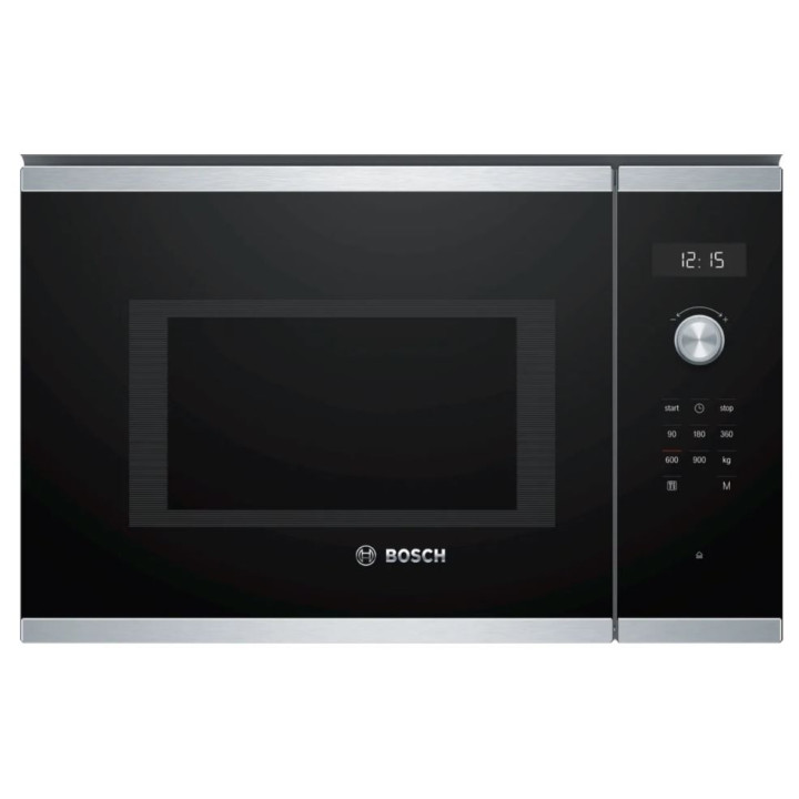 Micro-ondes intégrable BOSCH BFL554MS1F Inox Série 6  | Ménachoc