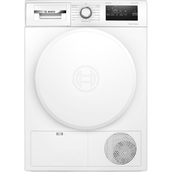 Sèche-linge WTH8300MFR pompe à chaleur BOSCH - 8 kg