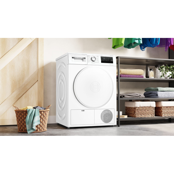 Sèche-linge WTH8300MFR pompe à chaleur BOSCH - 8 kg | Ménachoc