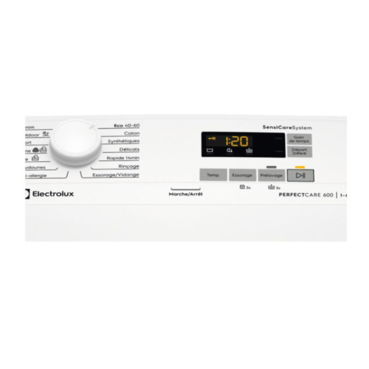 Lave linge top EW6T3263EC PerfectCare ELECTROLUX - 6kg | Ménachoc