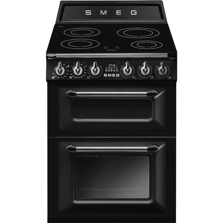 Cuisinière 60cm INDUCTION SMEG TR62IBL2 VICTORIA NOIR | Ménachoc