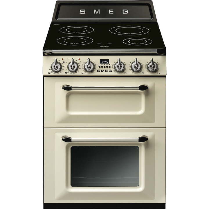 Cuisinière 60cm INDUCTION SMEG TR62IP2 VICTORIA CREME | Ménachoc