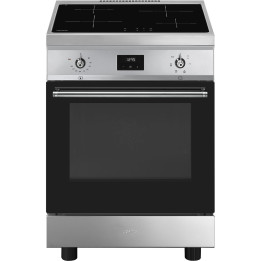 Cuisinière 60 cm INDUCTION SMEG C6IMXT2 CLASSICA CONCERTO INOX MENACHOC