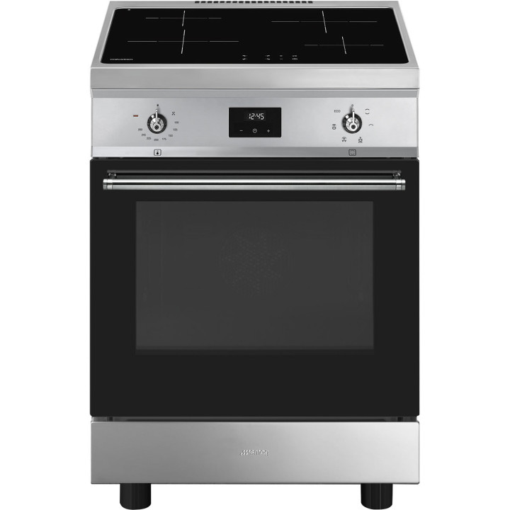 Cuisinière 60 cm INDUCTION SMEG C6IMXT2 CLASSICA CONCERTO INOX MENACHOC