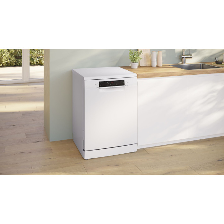 Lave-vaisselle SMS25AW10F pose-libre BOSCH 60 cm Blanc Série 2 | Ménachoc