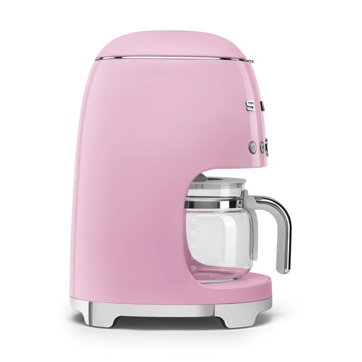 Cafetière filtre SMEG Rose DCF02PKEU | Ménachoc