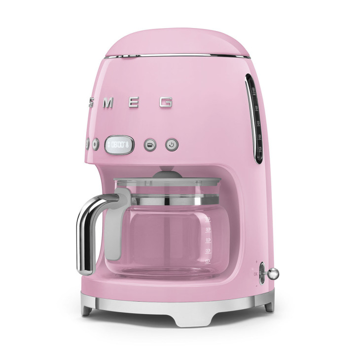 Cafetière filtre SMEG Rose DCF02PKEU | Ménachoc