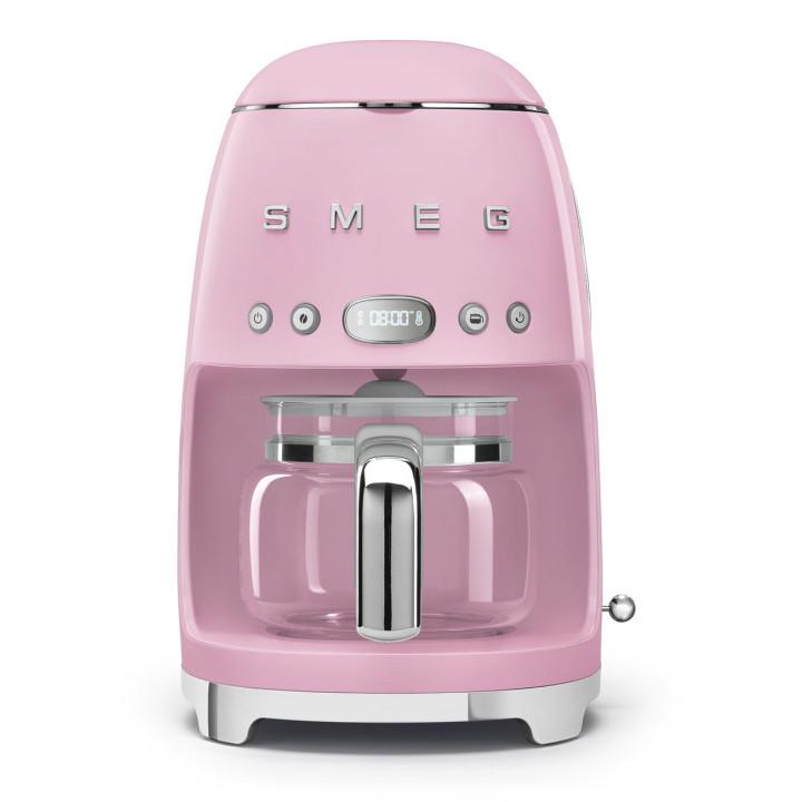 Cafetière filtre SMEG Rose DCF02PKEU | Ménachoc