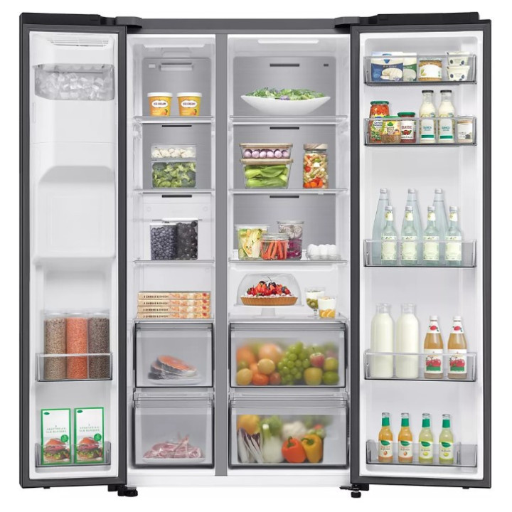 Réfrigérateur américain Bespoke AI Home SAMSUNG RS90F64EDT - 621L
