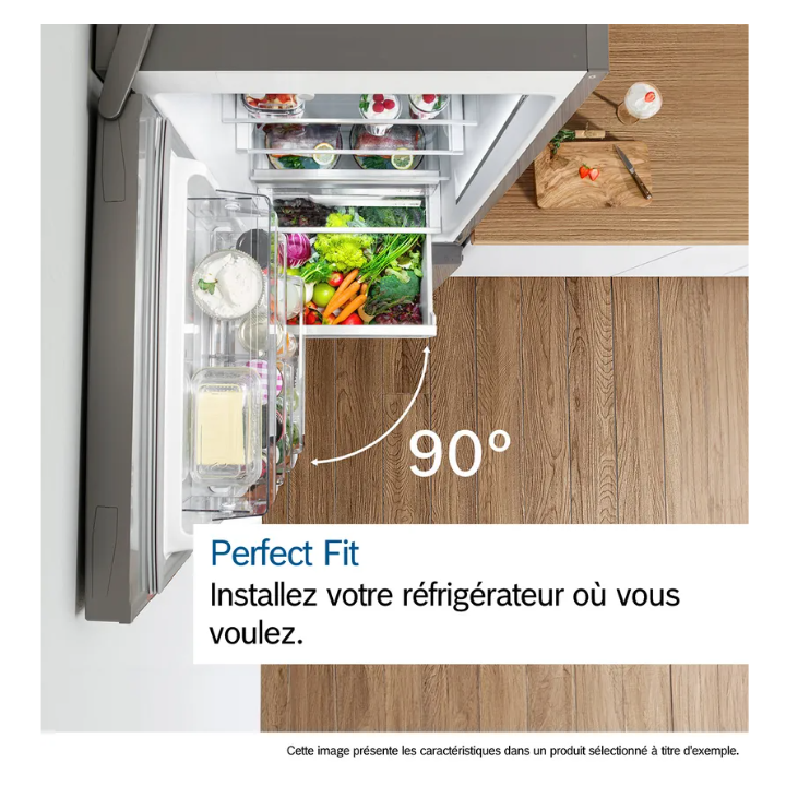 Réfrigérateur combiné Série 2 BOSCH KGN36ELEA - 305L | Ménachoc