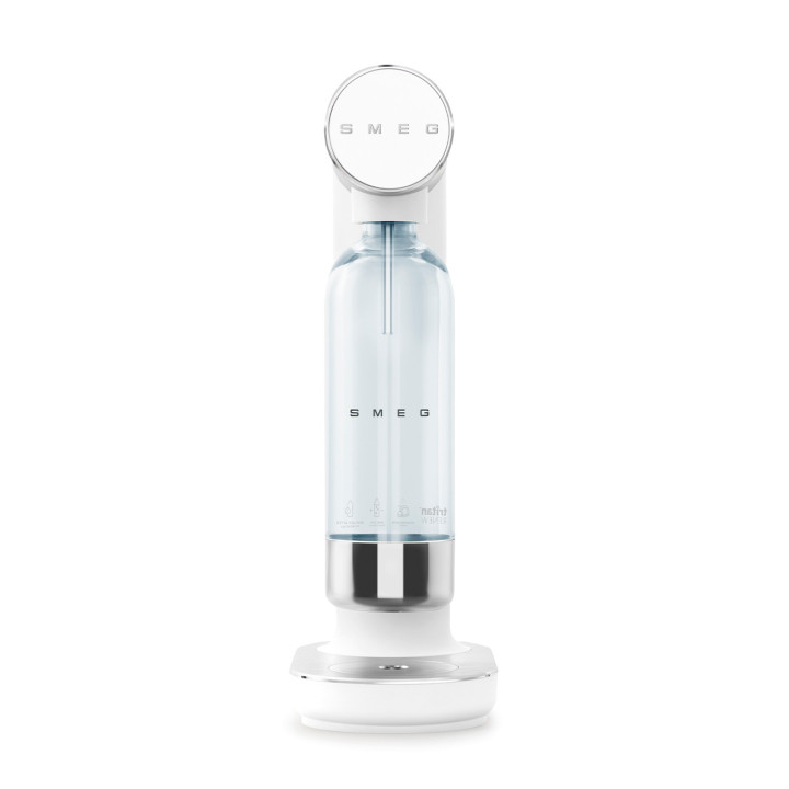 Machine à eau gazeuse et soda SMEG SKC01WHM - Blanc Mat 1L | Ménachoc