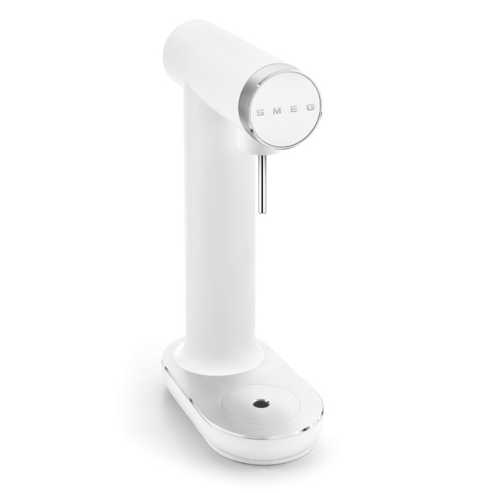 Machine à eau gazeuse et soda SMEG SKC01WHM - Blanc Mat 1L | Ménachoc