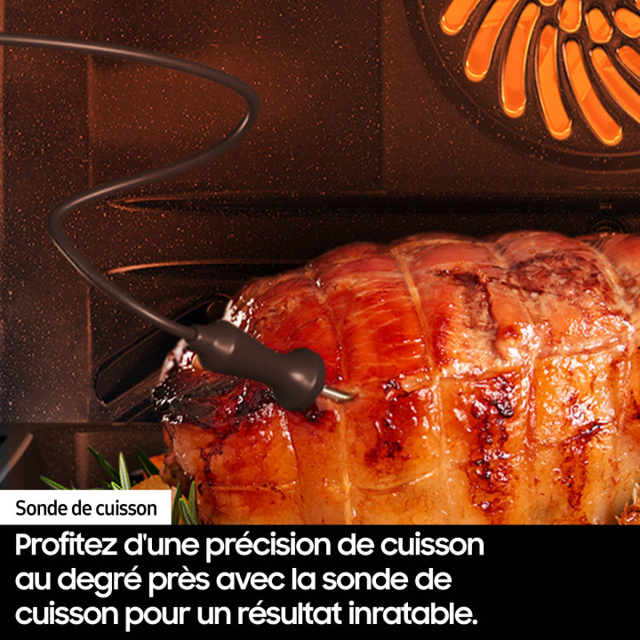 Four Bespoke AI™ Série 6 Dual Cook Flex™ SAMSUNG NV7B6799AAK - 76L | Ménachoc